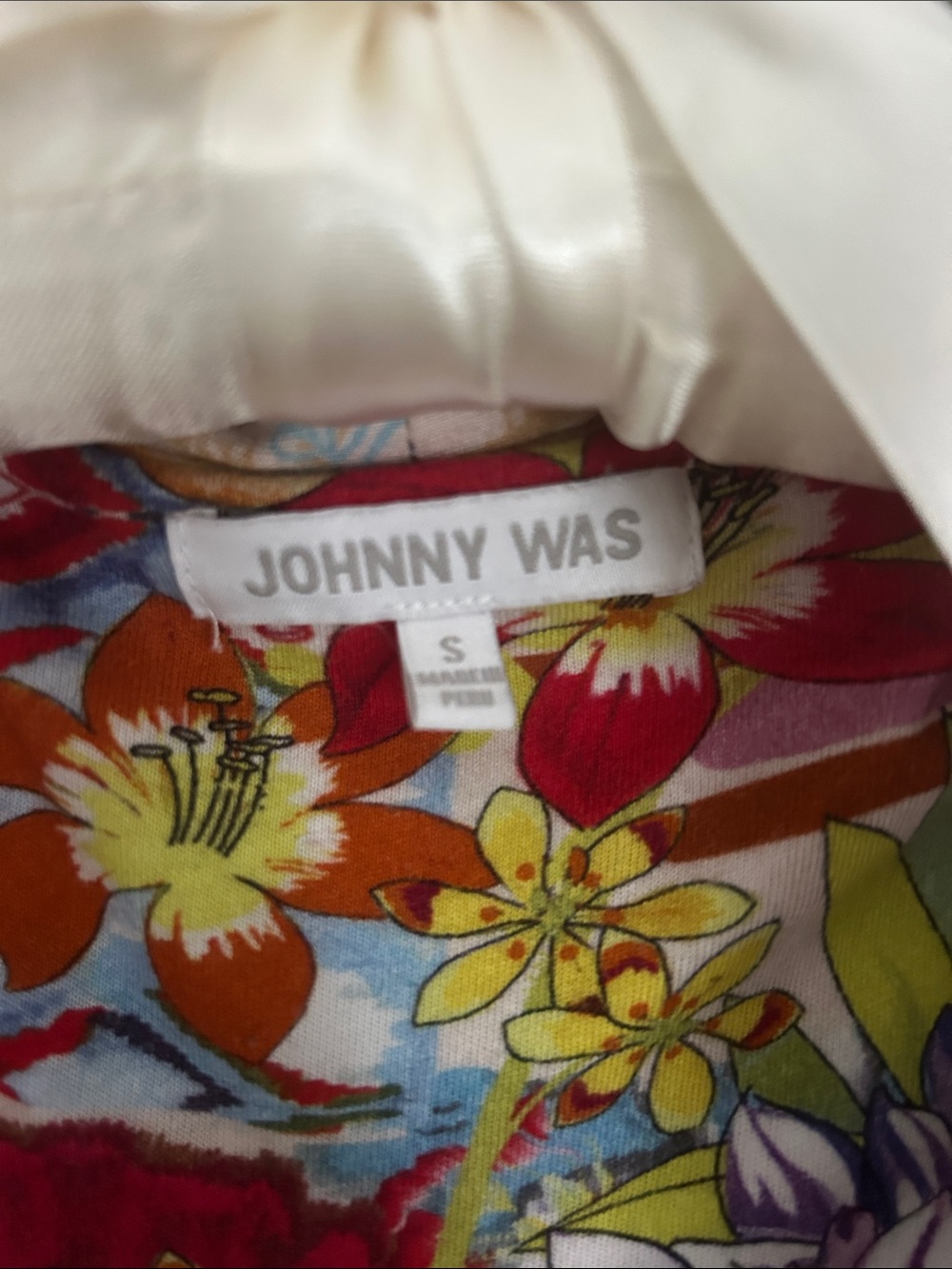Multicolor Floral Tie-Waist Kimono cover-Up/ Bathrobe - Picture 2 of 3